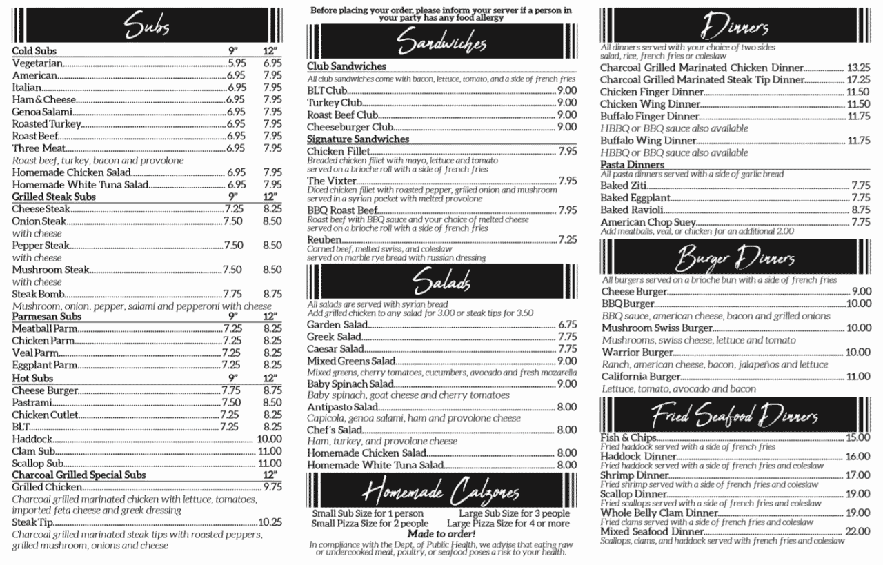 Andover Deli Best Pizza Offers near Andover MA